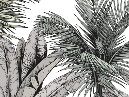 Le Grand Cirque Papiers Peints Papier Peint Panoramique Adhésif Esquisse Végétale 3m50x2m50 5 Le Grand Cirque Papiers Peints Papier Peint Panoramique Adhésif Esquisse Végétale 3m50x2m50 – Image 3