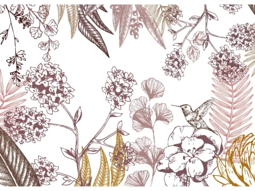 Le Grand Cirque Papiers Peints Papier Peint Panoramique Adhésif Orée Du Bois Terracotta 3m50x2m50 4 Le Grand Cirque Papiers Peints Papier Peint Panoramique Adhésif Orée Du Bois Terracotta 3m50x2m50 – Image 2