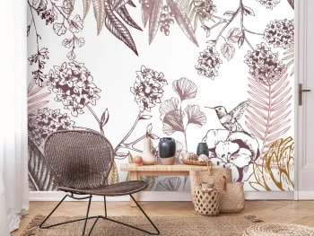 Le Grand Cirque Papiers Peints Papier Peint Panoramique Adhésif Orée Du Bois Terracotta 3m50x2m50 7 Le Grand Cirque Papiers Peints Papier Peint Panoramique Adhésif Orée Du Bois Terracotta 3m50x2m50 – Image 5