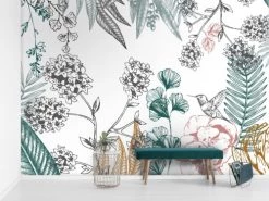 Le Grand Cirque Papiers Peints Papier Peint Panoramique Adhésif Orée Du Bois Vert Forêt 3m50x2m50