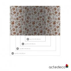 Acte Deco Papiers Peints Papier Peint Panoramique Agrumes - 250x255 -Papiers peints Soldes papier peint panoramique agrumes 250x255 4