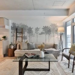 Acte Deco Papiers Peints Papier Peint Panoramique Balade Dans Les Bois - 250x340 -Papiers peints Soldes papier peint panoramique balade dans les bois 250x340 12