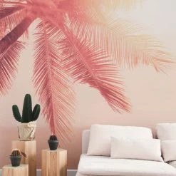 Acte Deco Papiers Peints Papier Peint Panoramique Blurry Red - 250x340