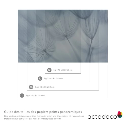 Acte Deco Papiers Peints Papier Peint Panoramique Dandelion - 250x425 5 Acte Deco Papiers Peints Papier Peint Panoramique Dandelion - 250x425 – Image 3