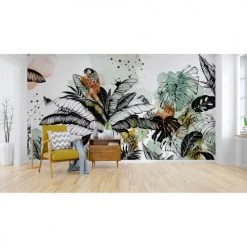 Acte Deco Papiers Peints Papier Peint Panoramique Dans La Jungle - 250x255 -Papiers peints Soldes papier peint panoramique dans la jungle 250x255 15