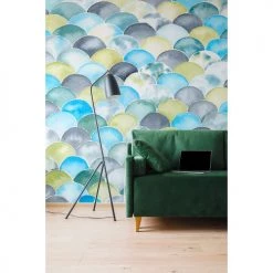 Acte Deco Papiers Peints Papier Peint Panoramique écailles - 250x255 -Papiers peints Soldes papier peint panoramique ecailles 250x255 2