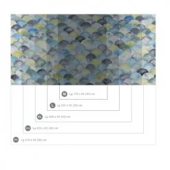 Acte Deco Papiers Peints Papier Peint Panoramique écailles - 250x255 -Papiers peints Soldes papier peint panoramique ecailles 250x255 5