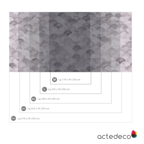 Acte Deco Papiers Peints Papier Peint Panoramique écailles Monochrome - 250x170 5 Acte Deco Papiers Peints Papier Peint Panoramique écailles Monochrome - 250x170 – Image 3