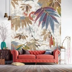 Lé Papiers De Ninon Papiers Peints Papier Peint Panoramique En Papier Blanc CassÃ© 240x300