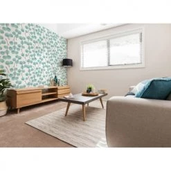 Lé Papiers De Ninon Papiers Peints Papier Peint Panoramique En Papier Bleu Céladon 240x270 -Papiers peints Soldes papier peint panoramique en papier bleu celadon 240x270 6