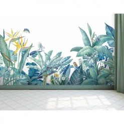 Lé Papiers De Ninon Papiers Peints Papier Peint Panoramique En Papier Bleu Lagon 384x270 -Papiers peints Soldes papier peint panoramique en papier bleu lagon 384x270 4