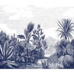 Lé Papiers De Ninon Papiers Peints Papier Peint Panoramique En Papier Bleu Marine 336x290 -Papiers peints Soldes papier peint panoramique en papier bleu marine 336x290 4