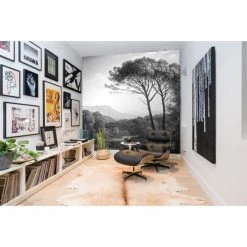 Lé Papiers De Ninon Papiers Peints Papier Peint Panoramique En Papier Gris 270x240 -Papiers peints Soldes papier peint panoramique en papier gris 270x240 3