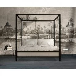 Lé Papiers De Ninon Papiers Peints Papier Peint Panoramique En Papier Marron FoncÃ© 432x300 -Papiers peints Soldes papier peint panoramique en papier marron foncac 432x300 3