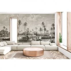 Lé Papiers De Ninon Papiers Peints Papier Peint Panoramique En Papier Marron FoncÃ© 432x300 -Papiers peints Soldes papier peint panoramique en papier marron foncac 432x300 5