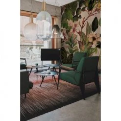 Lé Papiers De Ninon Papiers Peints Papier Peint Panoramique En Papier Vert Foncé 240x270 -Papiers peints Soldes papier peint panoramique en papier vert fonce 240x270 3