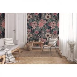 Lé Papiers De Ninon Papiers Peints Papier Peint Panoramique En Papier Vieux Rose 288x270