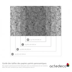 Acte Deco Papiers Peints Papier Peint Panoramique Feuillages - 250x170 -Papiers peints Soldes papier peint panoramique feuillages 250x170 4
