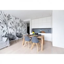 Acte Deco Papiers Peints Papier Peint Panoramique Fleur Graphique - 250x425 -Papiers peints Soldes papier peint panoramique fleur graphique 250x425 2