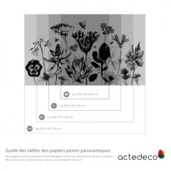 Acte Deco Papiers Peints Papier Peint Panoramique Fleurs Des Champs - 250x255 -Papiers peints Soldes papier peint panoramique fleurs des champs 250x255 4