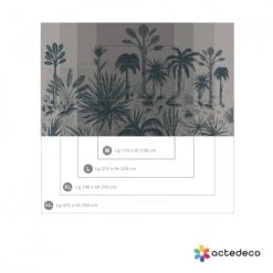 Acte Deco Papiers Peints Papier Peint Panoramique Forêt Des Tropiques - 250x255 -Papiers peints Soldes papier peint panoramique foret des tropiques 250x255 6
