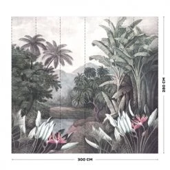 Art For The Home Papiers Peints Papier Peint Panoramique Forêt Tropicale Multicolore 280x300cm 11 Art For The Home Papiers Peints Papier Peint Panoramique Forêt Tropicale Multicolore 280x300cm -Papiers peints Soldes papier peint panoramique foret tropicale multicolore 280x300cm 3