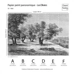 Ciment Factory Papiers Peints Papier Peint Panoramique Gravure Les Oliviers 390x270cm 12 Ciment Factory Papiers Peints Papier Peint Panoramique Gravure Les Oliviers 390x270cm -Papiers peints Soldes papier peint panoramique gravure les oliviers 390x270cm 4