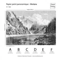 Ciment Factory Papiers Peints Papier Peint Panoramique Gravure Montana 390x270cm 10 Ciment Factory Papiers Peints Papier Peint Panoramique Gravure Montana 390x270cm -Papiers peints Soldes papier peint panoramique gravure montana 390x270cm 2