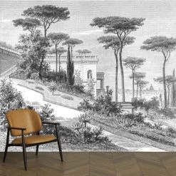 Ciment Factory Papiers Peints Papier Peint Panoramique Gravure Rome 390x270cm -Papiers peints Soldes papier peint panoramique gravure rome 390x270cm 4