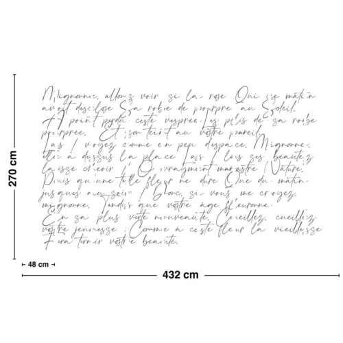 99Déco Papiers Peints Papier Peint Panoramique Intissé 432x270cm 6 99Déco Papiers Peints Papier Peint Panoramique Intissé 432x270cm – Image 4