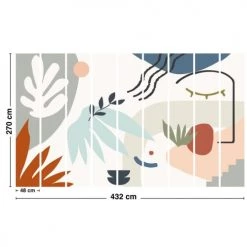 99Déco Papiers Peints Papier Peint Panoramique Intissé 432x270cm -Papiers peints Soldes papier peint panoramique intisse 432x270cm 8