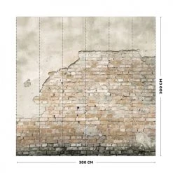 Art For The Home Papiers Peints Papier Peint Panoramique Intissé Dublin Pierres Gris Ocre 300x300cm -Papiers peints Soldes papier peint panoramique intisse dublin pierres gris ocre 300x300cm 2