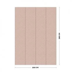 Art For The Home Papiers Peints Papier Peint Panoramique Intissé Origami Rose 200x280cm -Papiers peints Soldes papier peint panoramique intisse origami rose 200x280cm 2