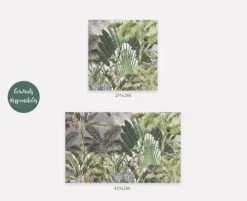 Yeda Design Papiers Peints Papier Peint Panoramique Jungle Paysage Botanique 255x260cm -Papiers peints Soldes papier peint panoramique jungle paysage botanique 255x260cm 2