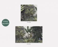 Yeda Design Papiers Peints Papier Peint Panoramique Jungle Paysage Misty Forest 425x260cm -Papiers peints Soldes papier peint panoramique jungle paysage misty forest 425x260cm 2