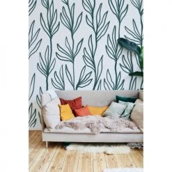 Acte Deco Papiers Peints Papier Peint Panoramique Leaves - 250x170 -Papiers peints Soldes papier peint panoramique leaves 250x170 14