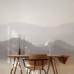 Acte Deco Papiers Peints Papier Peint Panoramique Misty Mountains - 250x340