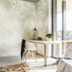 Acte Deco Papiers Peints Papier Peint Panoramique Ombres Bambous - 250x170 -Papiers peints Soldes papier peint panoramique ombres bambous 250x170 17