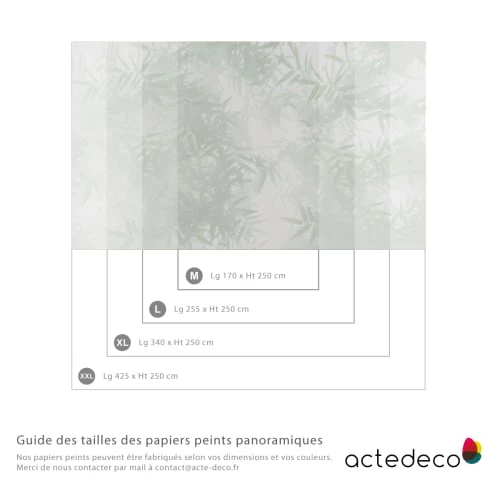 Acte Deco Papiers Peints Papier Peint Panoramique Ombres Bambous - 250x340 5 Acte Deco Papiers Peints Papier Peint Panoramique Ombres Bambous - 250x340 – Image 3