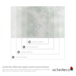 Acte Deco Papiers Peints Papier Peint Panoramique Ombres Bambous - 250x340 -Papiers peints Soldes papier peint panoramique ombres bambous 250x340 9