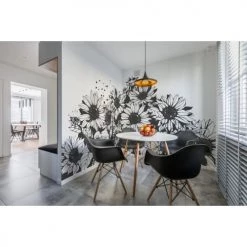 Acte Deco Papiers Peints Papier Peint Panoramique Tournesol - 250x170 -Papiers peints Soldes papier peint panoramique tournesol 250x170 8