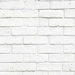 Acte Deco Papiers Peints Papier Peint Panoramique White Bricks - 250x170 -Papiers peints Soldes papier peint panoramique white bricks 250x170 4