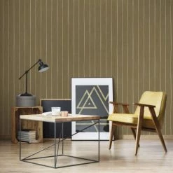 Superfresco Easy Papiers Peints Papier Peint Rayures Stripe Ocre 1005x52cm -Papiers peints Soldes papier peint rayures stripe ocre 1005x52cm 2