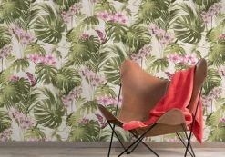 Hexoa Papiers Peints Papier Peint Rouleau Intissé Tropical 53x1000cm