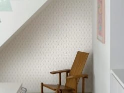 Hexoa Papiers Peints Papier Peint Rouleau Style Art Deco Blanc Et Or 53x1000cm