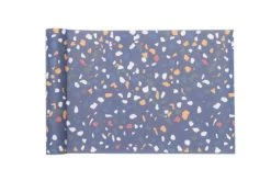 RNT By Really Nice Things Papiers Peints Papier Peint Sur Fond Bleu Avec Imprimé Multicouleur.