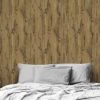 Hexoa Papiers Peints Papier Peint Trompe œil Mur De Bois 53x1000cm -Papiers peints Soldes papier peint trompe oeil mur de bois 53x1000cm