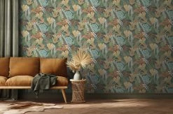 Hexoa Papiers Peints Papier Peint Tropical Botany 53x1000cm