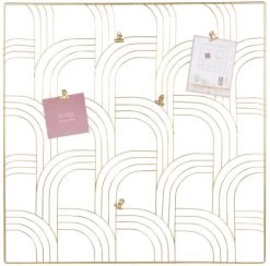 Maisons Du Monde Pêle-mêle Photos Pêle-mêle En Métal Filaire Doré 60x60