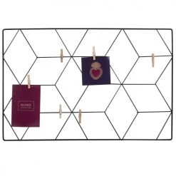 Maisons Du Monde Pêle-mêle Photos Pêle Mêle Graphique En Métal Noir